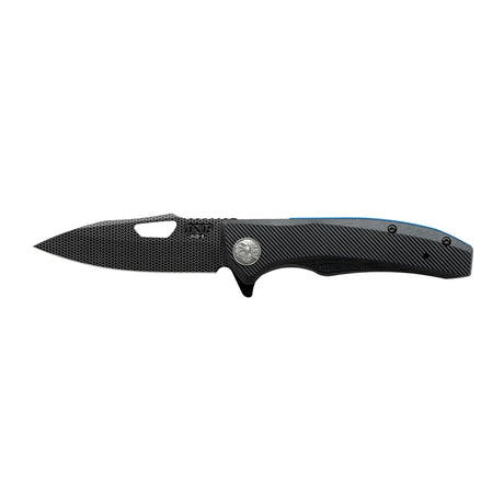 Couteau pliant PDK Engraver's Edition Woven Bones ASP plaquettes G-10 texturées