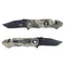 Couteau pliant Patrol Equipement Survival Gendarmerie lame acier 440 de 8,5 cm