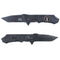 Couteau pliant Patrol Equipement Survival Gendarmerie lame acier 440 de 8,5 cm