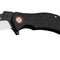 Couteau pliant QSP Eagle acier D2 lame 77 mm lame karambit fil lisse