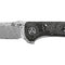 Couteau pliant QSP Hawk 131Q acier Damas lame 82 mm lame drop point