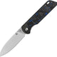 Couteau pliant QSP Knife Parrot V2 acier D2 lame spear point 83 mm