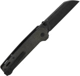 Couteau pliant QSP Knife Penguin V2 acier D2 lame sheepsfoot 76 mm