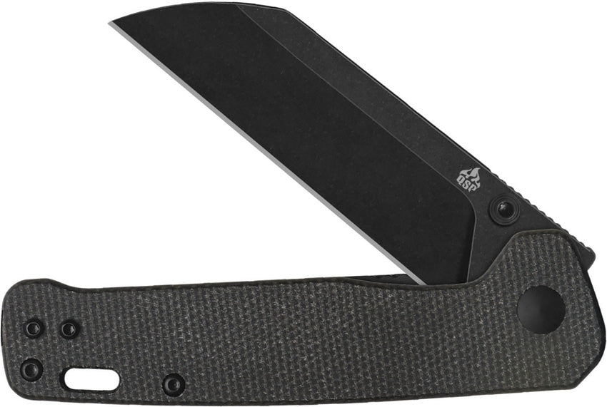 Couteau pliant QSP Knife Penguin V2 acier D2 lame sheepsfoot 76 mm