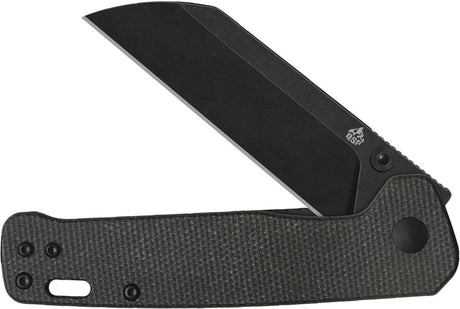 Couteau pliant QSP Knife Penguin V2 acier D2 lame sheepsfoot 76 mm
