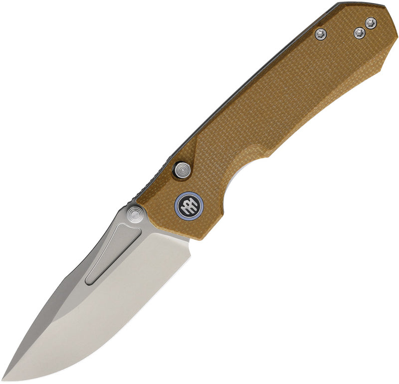 Couteau pliant REMETTE Rhino MC26 acier 14C28N lame drop point 76 mm