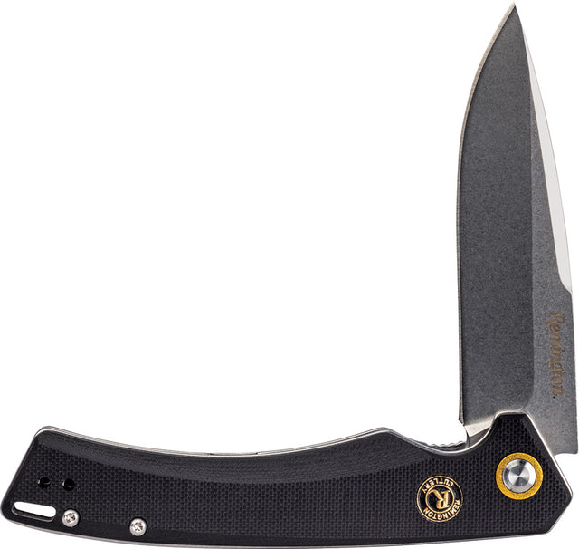 Couteau pliant Remington R15734 EDC lame drop point 95 mm manche G10