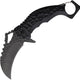 Couteau pliant Rite Edge Karambit LQ3554 lame karambit 76 mm manche ABS