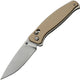 Couteau pliant Rite Edge RUC-4006 acier 8Cr13MoV lame 83 mm manche aluminium