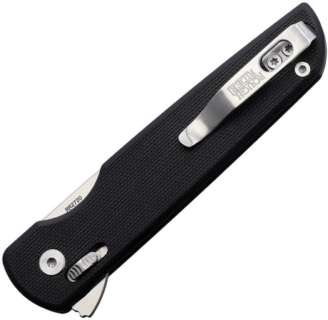 Couteau pliant Rough Rider RR2720 acier D2 lame 76 mm manche G10 avec clip de poche