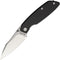 Couteau pliant Ruike P746 acier 14C28N lame drop point 80 mm manche fibre de carbone
