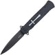 Couteau pliant S-TEC TS017 lame spear point 95 mm manche G10 à ouverture assistée