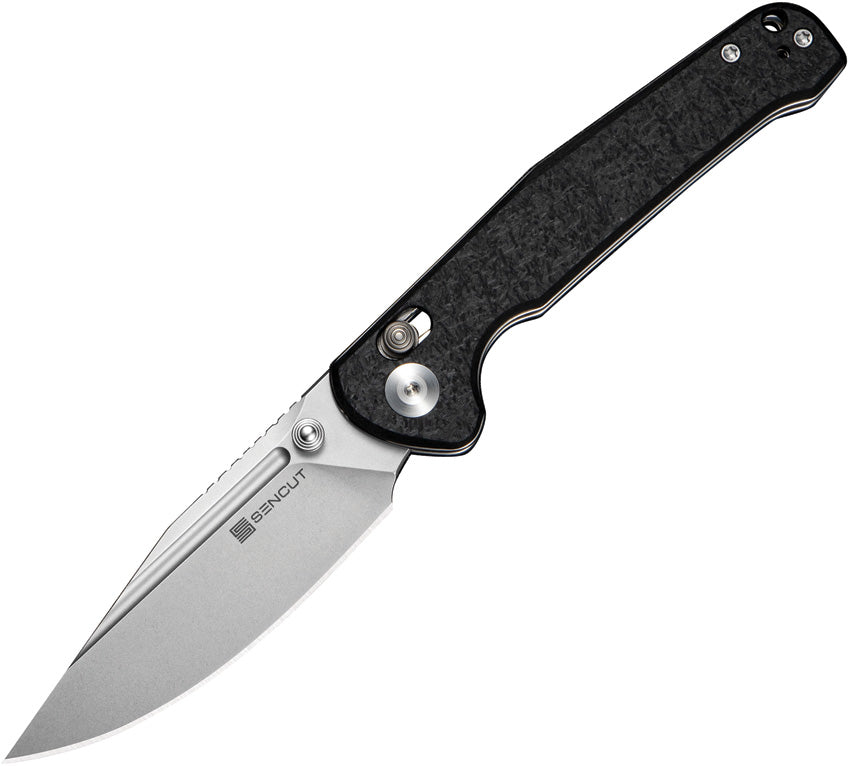 Couteau pliant SENCUT Glenspar acier 9Cr18MoV lame clip point 89 mm