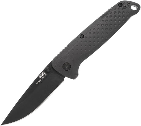 Couteau pliant SOG Adventure acier 5Cr15MoV lame 76 mm manche nylon