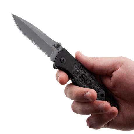 Couteau pliant SOG Escape Bead Blast