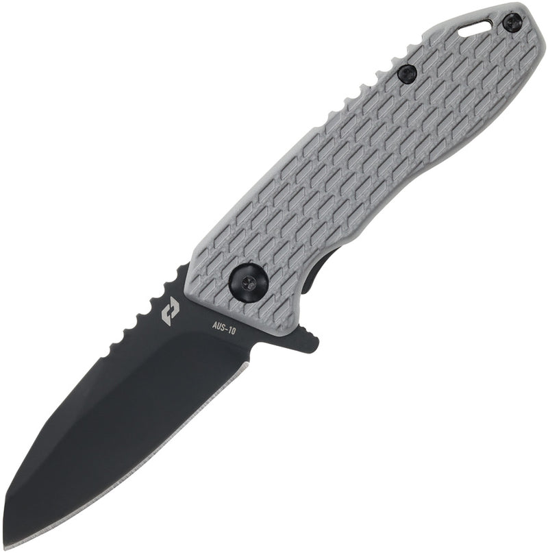 Couteau pliant Schrade Tenacity acier AUS-10A lame 64 mm manche aluminium
