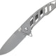 Couteau pliant Schrade Ventricle acier AUS-10A lame 76 mm manche acier inoxydable