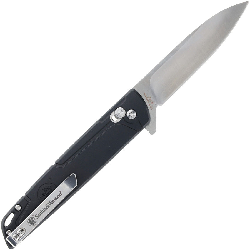 Couteau pliant Smith & Wesson 24/7 lame 83 mm manche nylon avec clip de poche