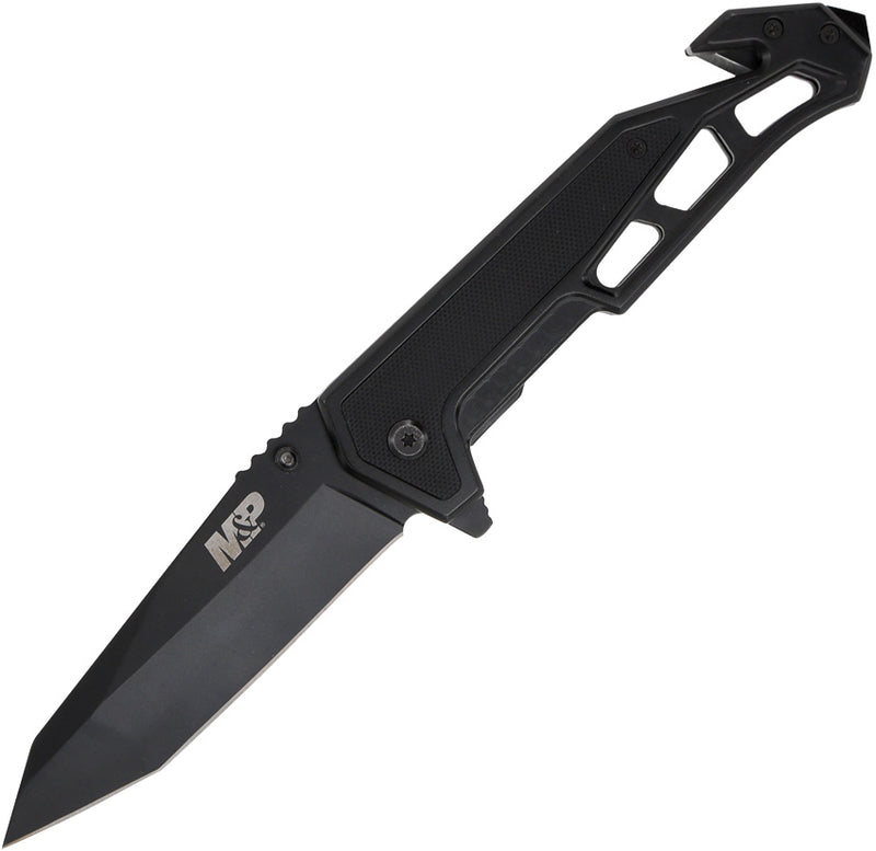 Couteau pliant Smith & Wesson Border Guard lame tanto 102 mm manche G10