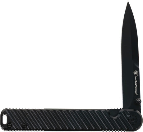 Couteau pliant Smith & Wesson Executive lame spear point 89 mm manche aluminium