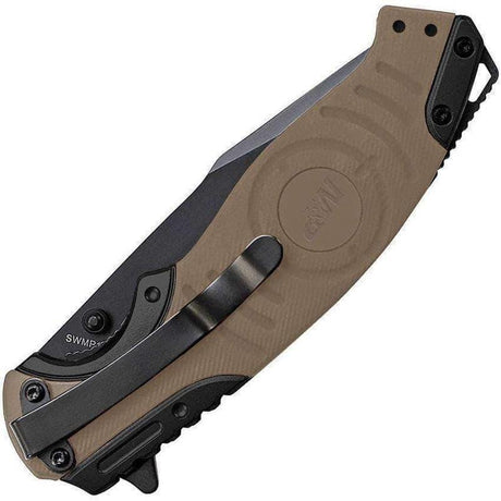 Couteau de poche M&P LK Smith & Wesson - Coyote - Welkit.com