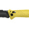 Couteau pliant TB Outdoor CAC Mixte - 4 fonctions - Jaune Fluorescent acier Nitrox lame 85 mm