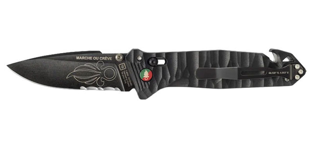 Couteau pliant TB Outdoor CAC Mixte Légion Étrangère Savoir-Faire acier Nitrox lame 85 mm