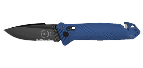 Couteau pliant TB Outdoor CAC Mixte Marine Nationale - 4 fonctions acier Nitrox lame 85 mm