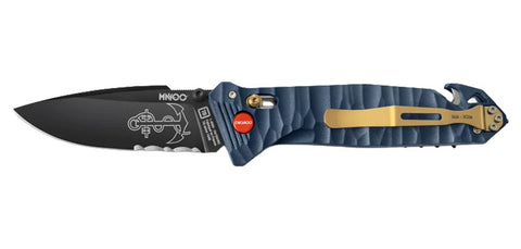 Couteau pliant TB Outdoor CAC Mixte Marine Nationale 400ans Tradition acier Nitrox lame 85 mm