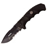 Couteau de poche LINERLOCK A/O 1053 US Marine Corps - Noir - Welkit.com