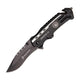 Couteau pliant US Marine Corps Rescue ouverture assistée lame drop point 83 mm brise-vitre