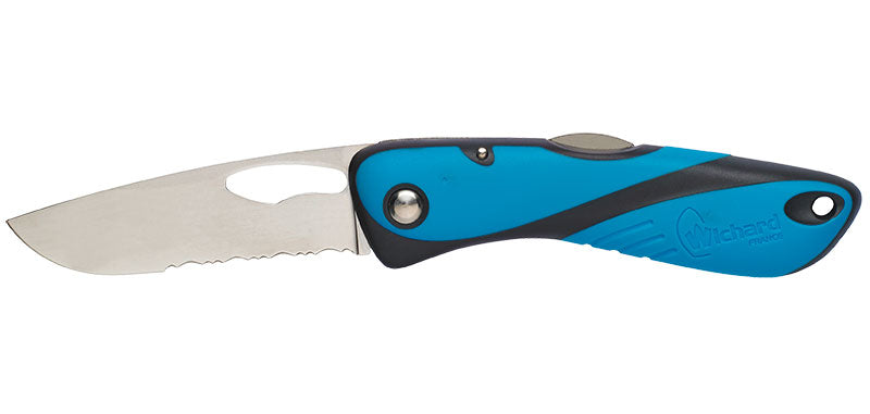 Couteau pliant Wichard Offshore Lame Mixte acier 12C27 Mod lame 80 mm