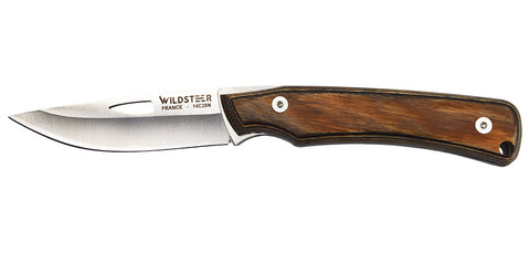 Couteau pliant Wildsteer K-NIF acier 14C28N lame 82 mm lame drop point