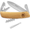 Couteau suisse Swiza D03 Allmatt plaquettes bois 6 outils lame 75 mm acier 440