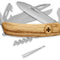 Couteau suisse Swiza D07 Allmatt plaquettes bois 8 outils avec ciseaux et anneau