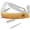 Couteau suisse Swiza SH03 tire-tique Allmatt bois lame ondulée ouverture une main