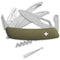 Couteau suisse Swiza SH09 Hunter scie à bois et tire-tique lame à éviscérer une main