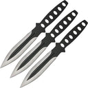 Couteaux de lancer Rite Edge Streak lot de 3 acier monobloc lame 102 mm avec étui