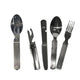 Couverts BW Mil-Tec 4 pièces inox avec ouvre-boîte et ouvre-bouteille
