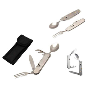 Couverts en Inox CAO Camping Détachables