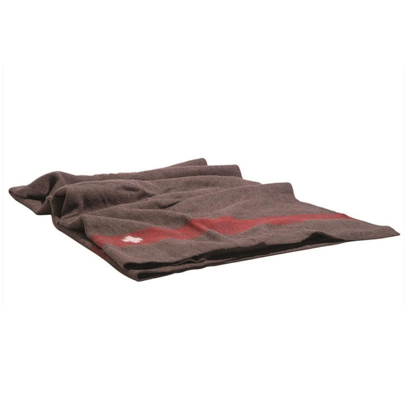 Couverture Mil-Tec type suisse en laine 100 % copie de la couverture militaire originale