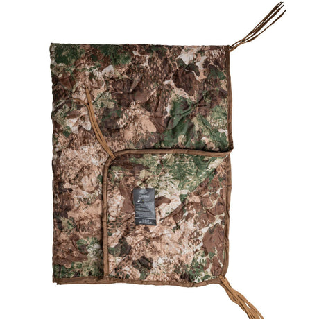 Couverture Poncho Liner Mil-Tec CIV-TEC polyester matelassé 210 × 150 cm 800 g avec sac de transport