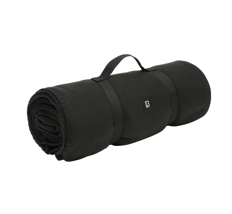 Couverture polaire Brandit 135 x 175 cm en polyester avec sangle de transport amovible
