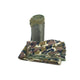 Couverture polaire Mil-Tec polyester Fleece 320 g/m² 200 × 150 cm avec sac de transport