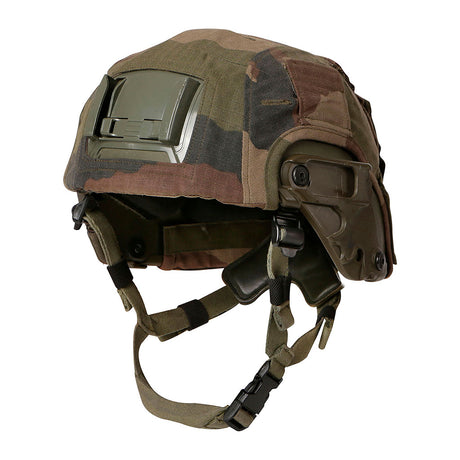 Couvre-casque Ghillie Ares pour casque FELIN fibres longues à retailler par l'utilisateur