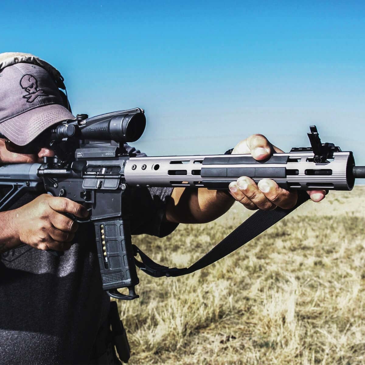 Couvre-rail Magpul M-LOK Type 1 polymère 6 emplacements 24,13 cm lot de 2