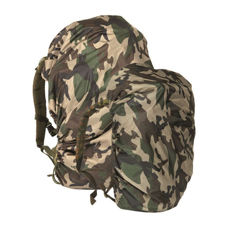 Couvre-sac de pluie Mil-Tec en polyester enduit polyuréthane pour sac à dos jusqu'à 130 litres