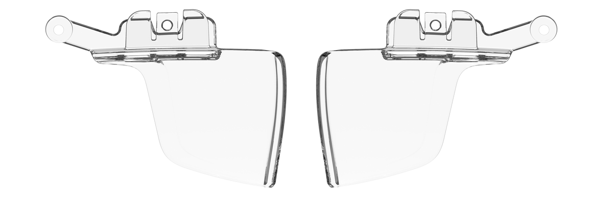 Coques latérales fixes Wiley X pour lunettes WX Ultra protection périphérique