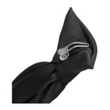 Cravate de cérémonie Ares à pince teinte unie pour col de chemise de tenue de sortie