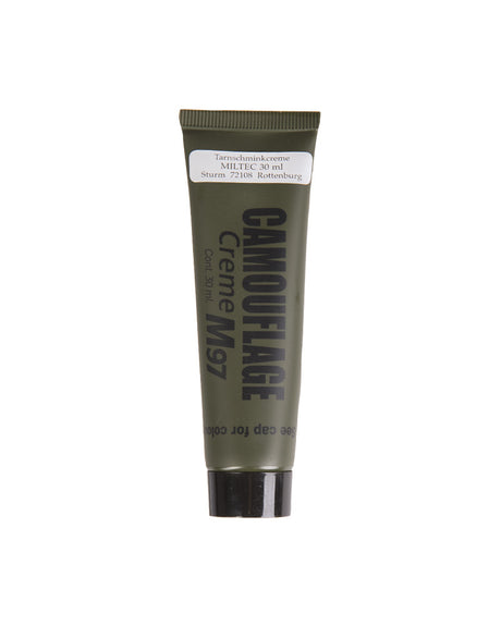 Crème de camouflage Mil-Tec NATO en tube de 30 g pour le visage et les mains